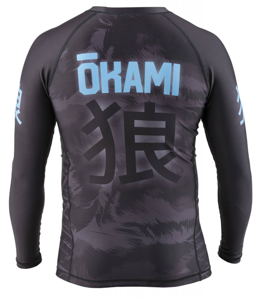 Preview: Okami Rashguard Wilderness Ice - Langarm